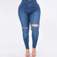 Small Cut Skinny Jeans | Plus Size | American Bazi