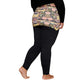 Musical skirt plus size curvy leggings