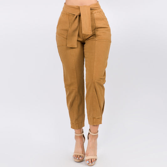 Sleeve Tie Baggy Pants  | Plus Size | American Bazi