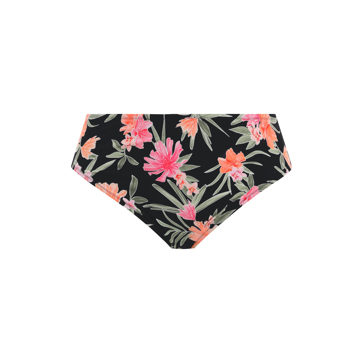 Dark Tropics Mid-Rise Bikini Brief | Elomi