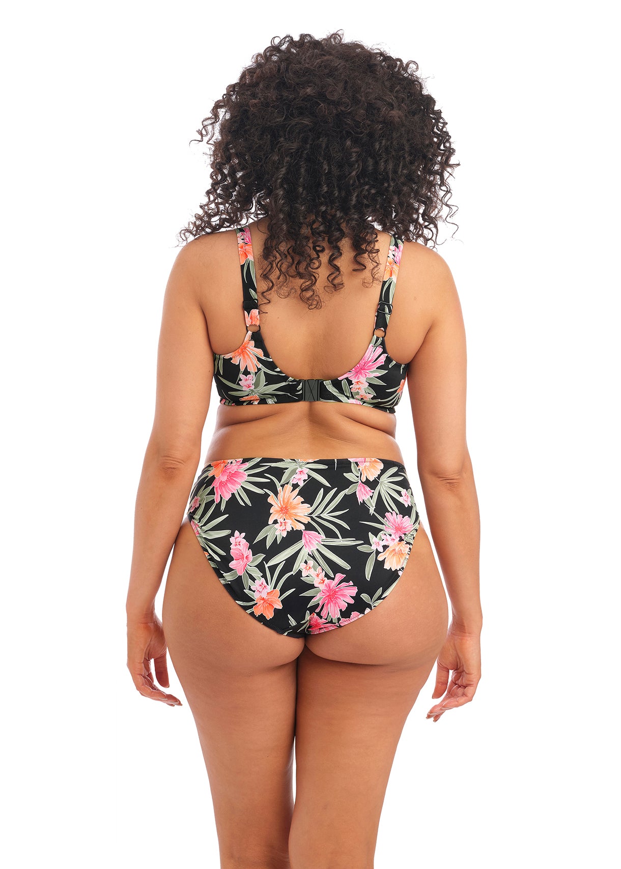 Dark Tropics Mid-Rise Bikini Brief | Elomi