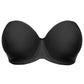 Smooth Moulded Black Strapless Bra | Elomi