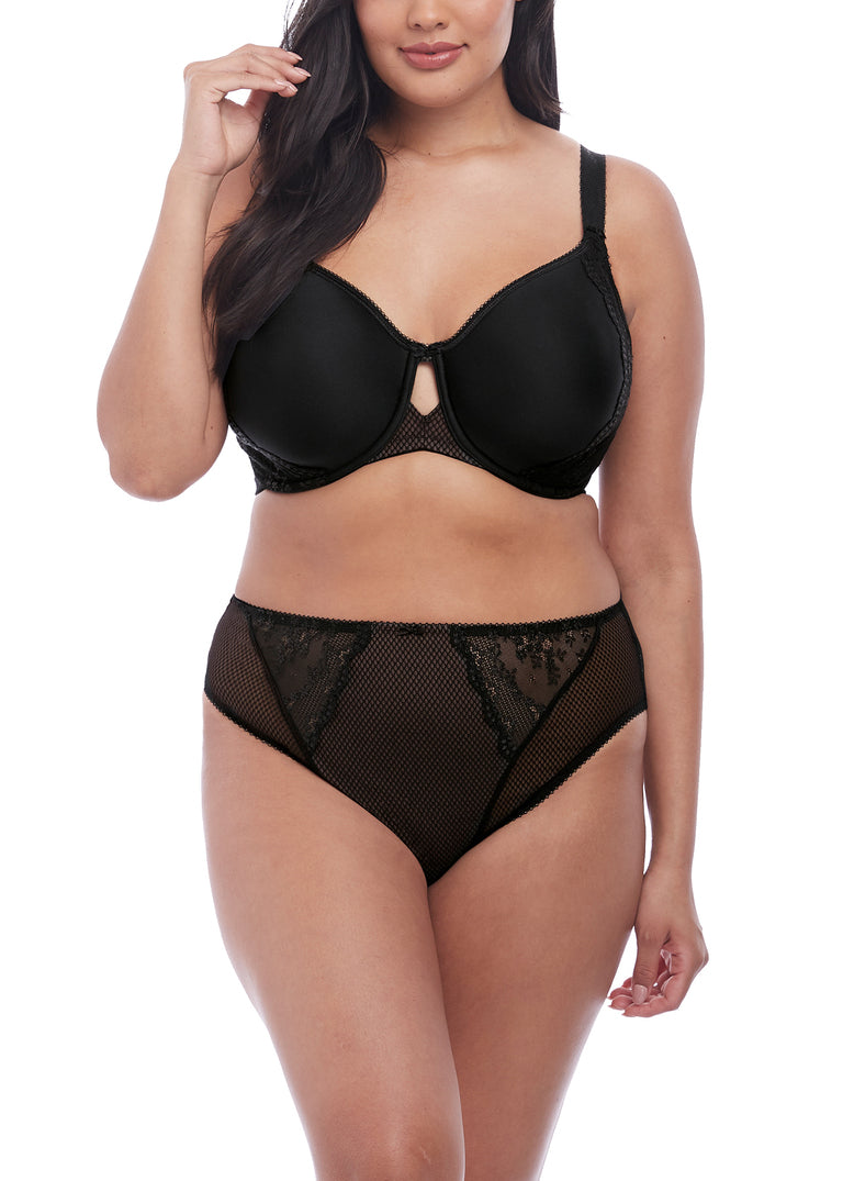 Charley Black Uw Moulded Spacer Bra | Elomi