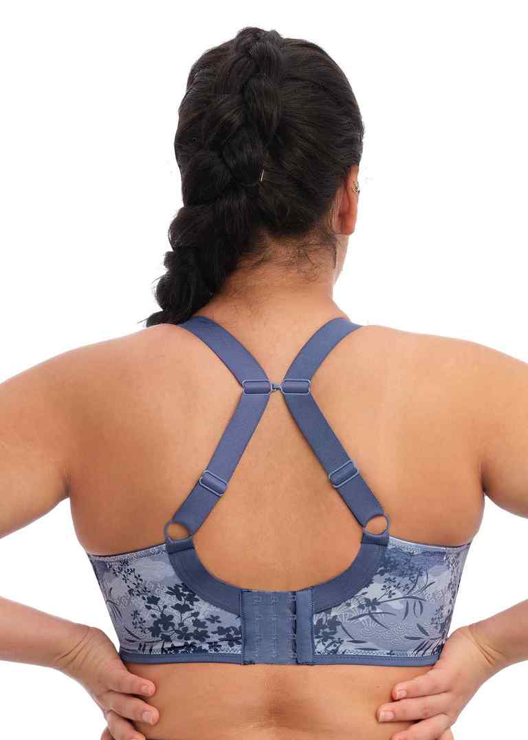 Energise Vintage Denim Sports Bra | Elomi