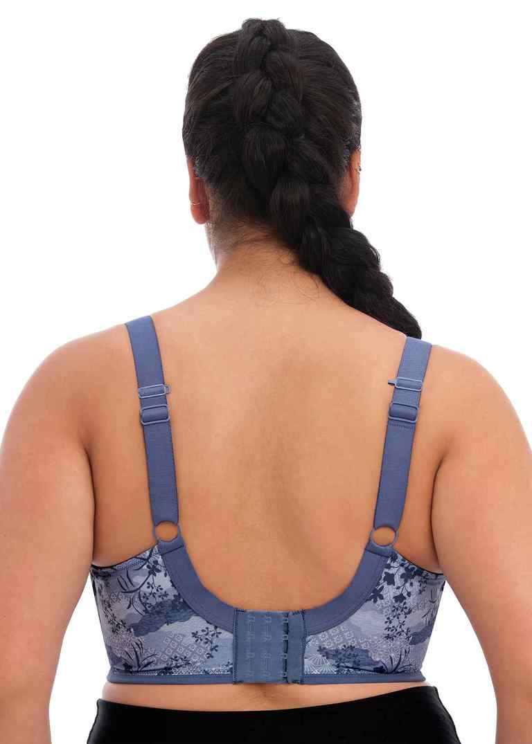 Energise Vintage Denim Sports Bra | Elomi