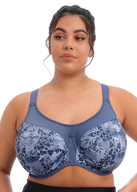 Energise Vintage Denim Sports Bra | Elomi