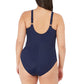 Plain Sailing Midnight Stripe Non Wired Moulded Swimsuit | Elomi