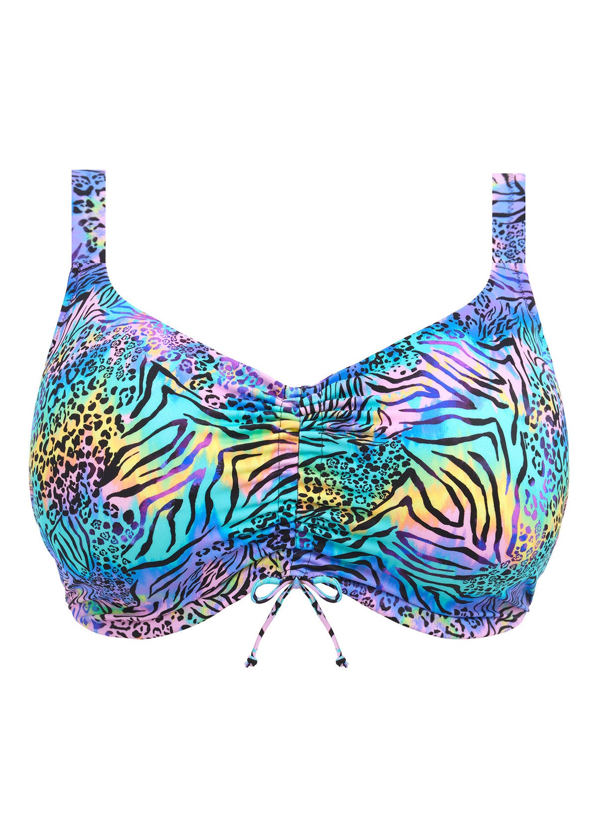 Electric Savannah Zebra Bikini Top | Elomi