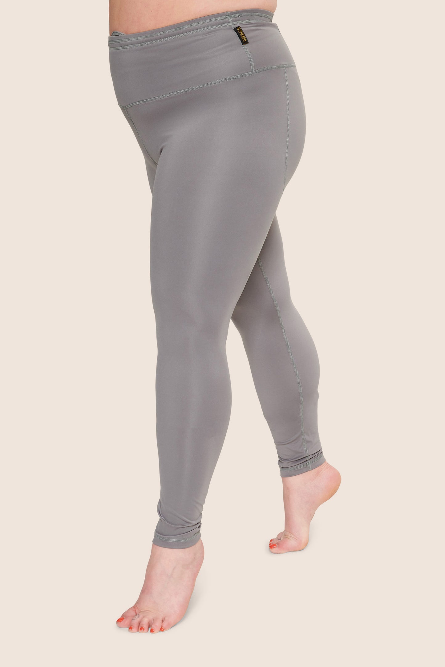 Grey Feather | Leggings