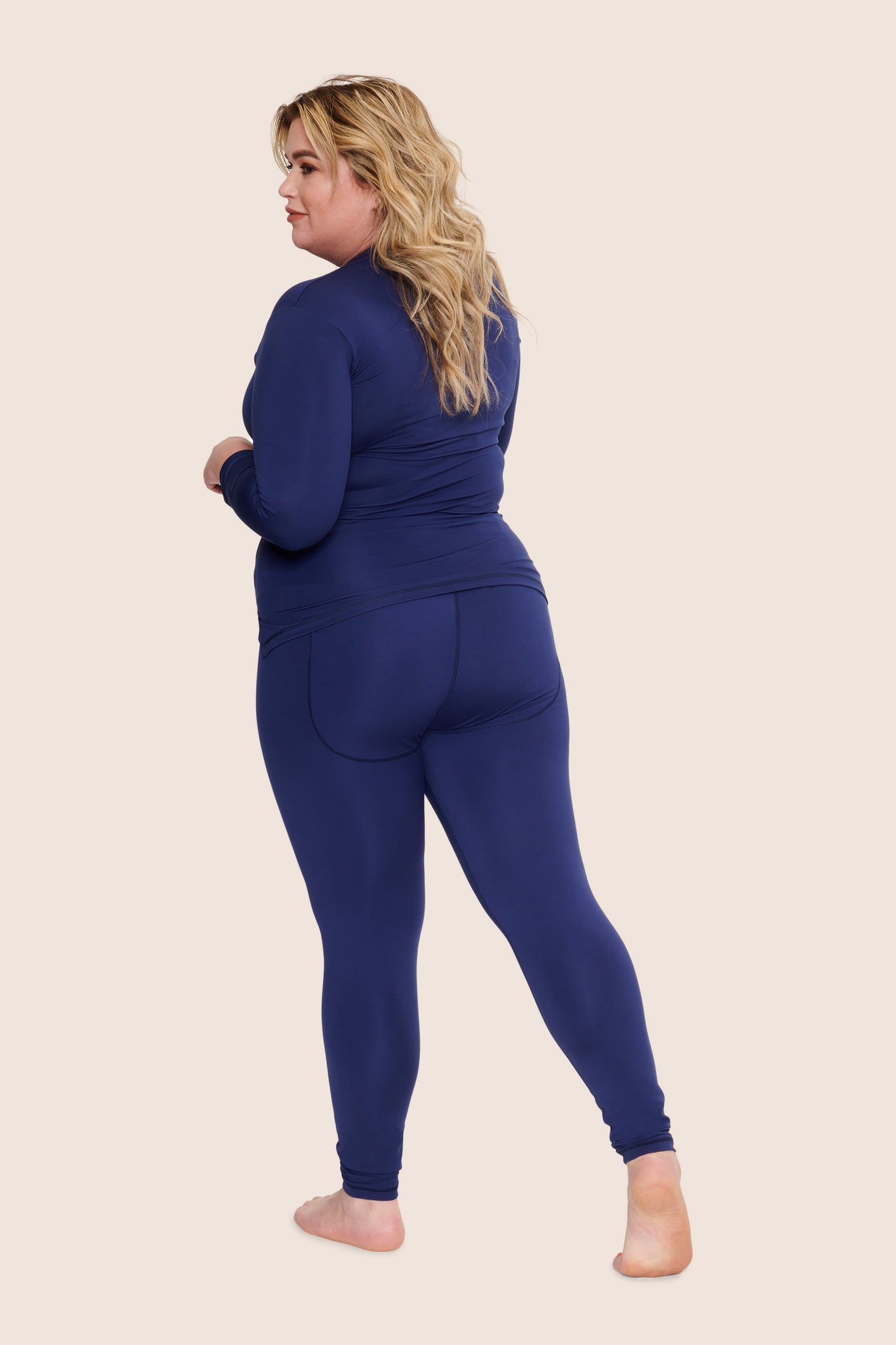 Jordblå | Leggings