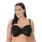 Smooth Moulded Black Strapless Bra | Elomi