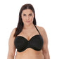 Smooth Moulded Black Strapless Bra | Elomi